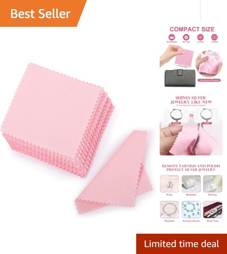 Pink suede jewelry cleaning - pink,
