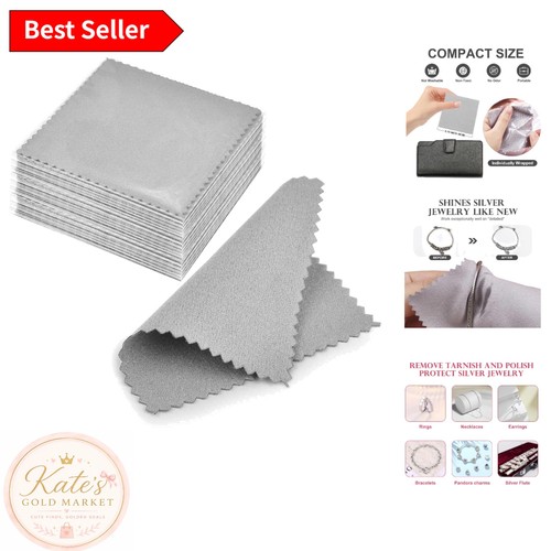 Gray suede cleaning cloths - gray,