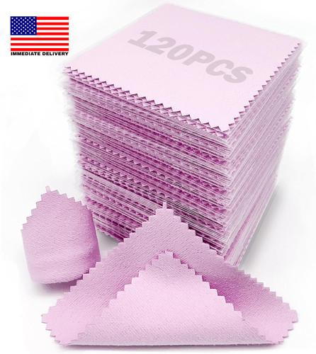 120pcs jewelry cleaning cloth - 120pcs,