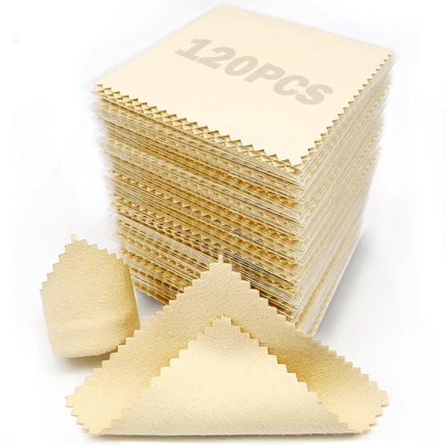 120 pcs jewelry cleaning - 120, cloth